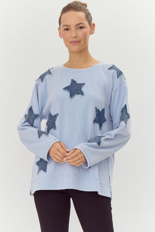 Sudadera con estrellas