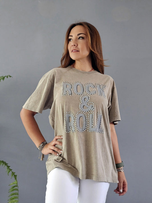 Camiseta ROCK & ROLL larga